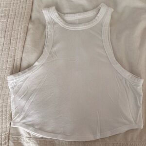 lululemon athletica White Crop Top